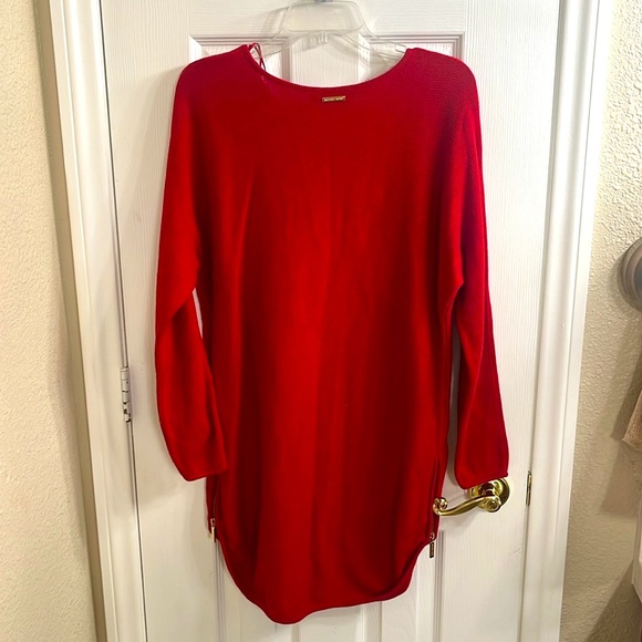 Michael Kors Red Sweater size Large - Picture 5 of 6